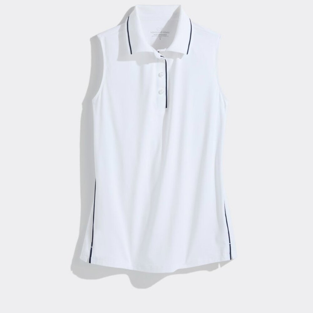🤍 Vineyard Vines Performance Golf Polo – Soft, Lightweight, UPF 50, Shea Butter